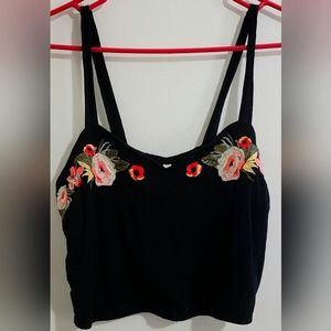 Xhilaration Tank Top/Crop Top